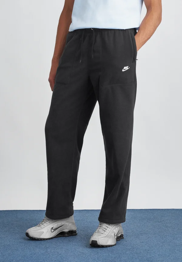 WINTER BOTTOM - Tracksuit bottoms - black/white