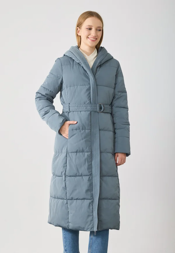 Winter coat - blue grey