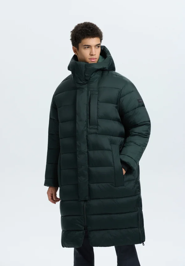 Winter coat - dunkel grün