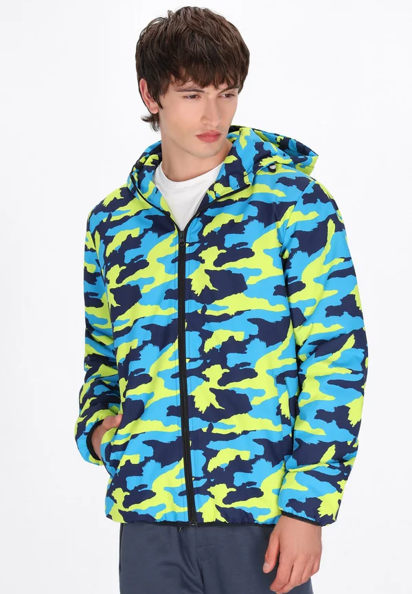 Winter jacket - blue/multicolor
