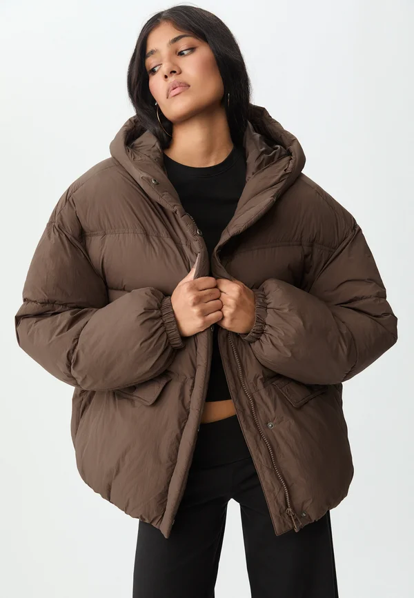 Winter jacket - dark brown