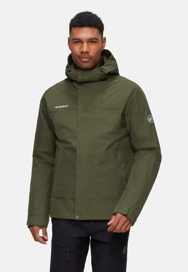 TREELINE HS THERMO HOODED GORE TEX - Winter jacket - dark marsh