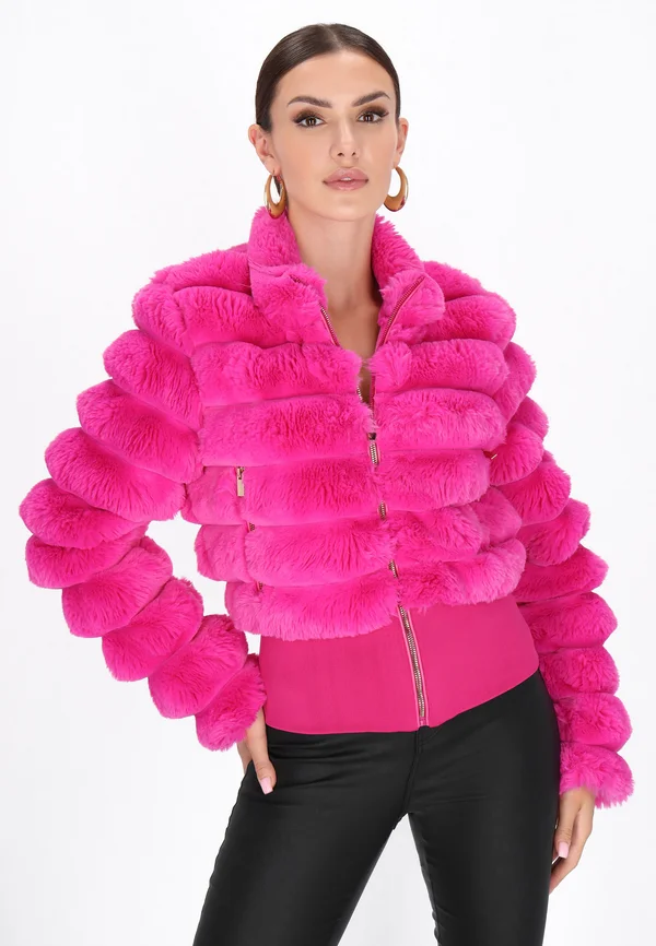 Winter jacket - fuchsia