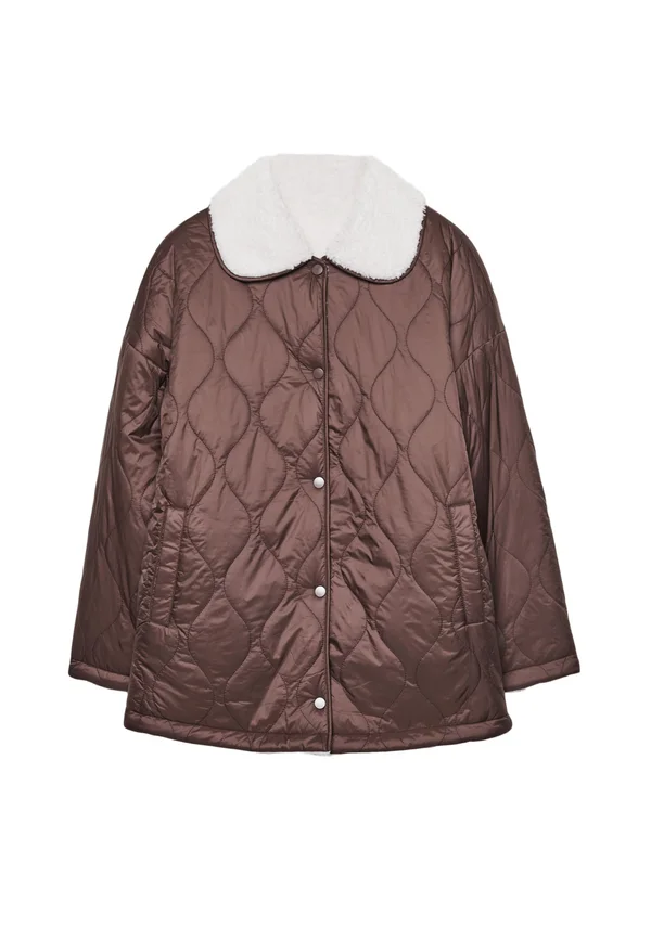Winter jacket - mottled brown