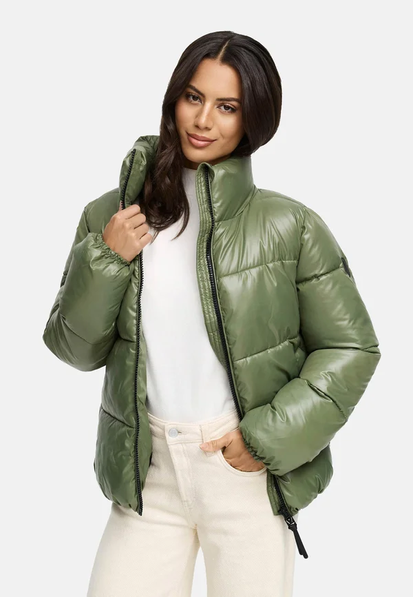 Winter jacket - olive leaf