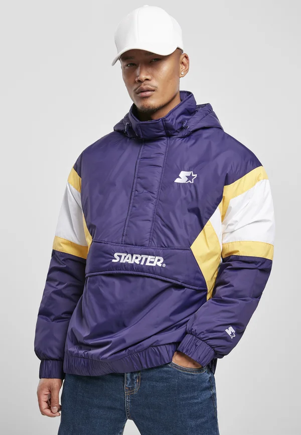 Winter jacket - starter purple/wht/buff yellow