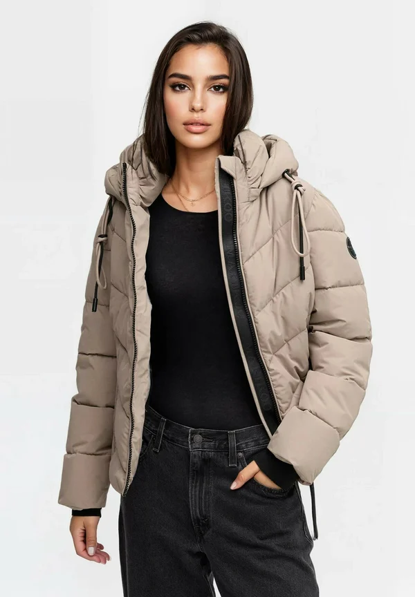 Winter jacket - taupe grey