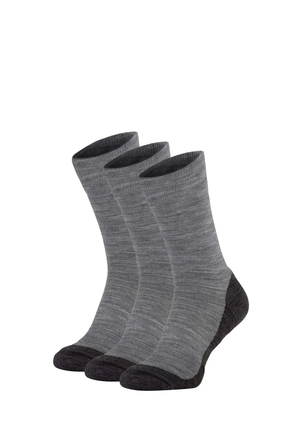 WINTER WALKING 3-PACK - Socks - mid grey