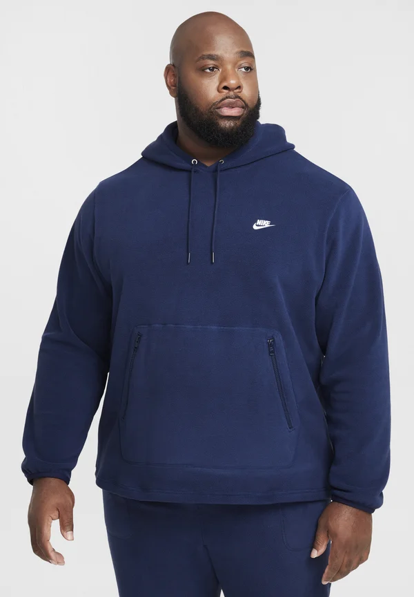WINTERIZED CLUB - Fleece jumper - midnight navy white