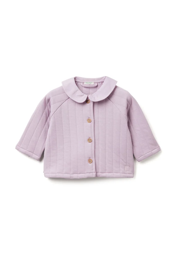 WITH COLLAR - Cardigan - violet