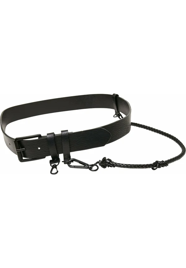 WITH KEY CHAIN - Belt - black