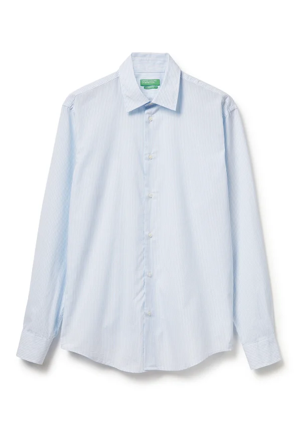 WITH PATTERN - Shirt - blue