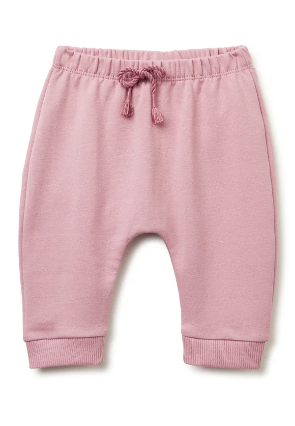 WITH POCKET - Tracksuit bottoms - pink