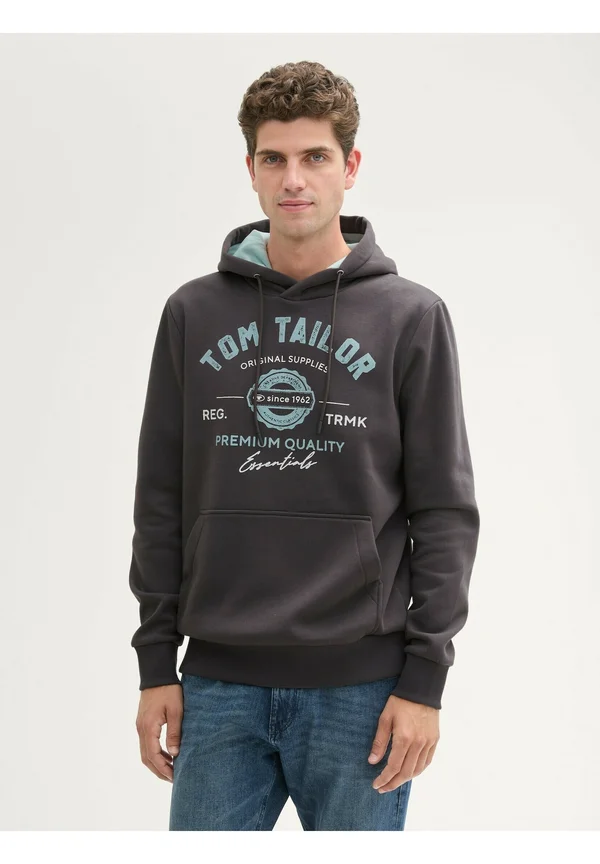 WITH PRINT - Sweatshirt - tarmac grey