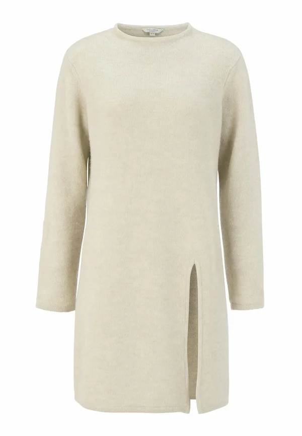 WITH VENT - Jumper - light beige melange