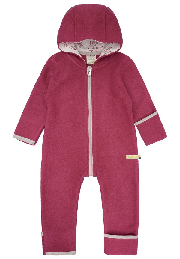 WOLLFLEECE-OVERALL - Jumpsuit - rouge