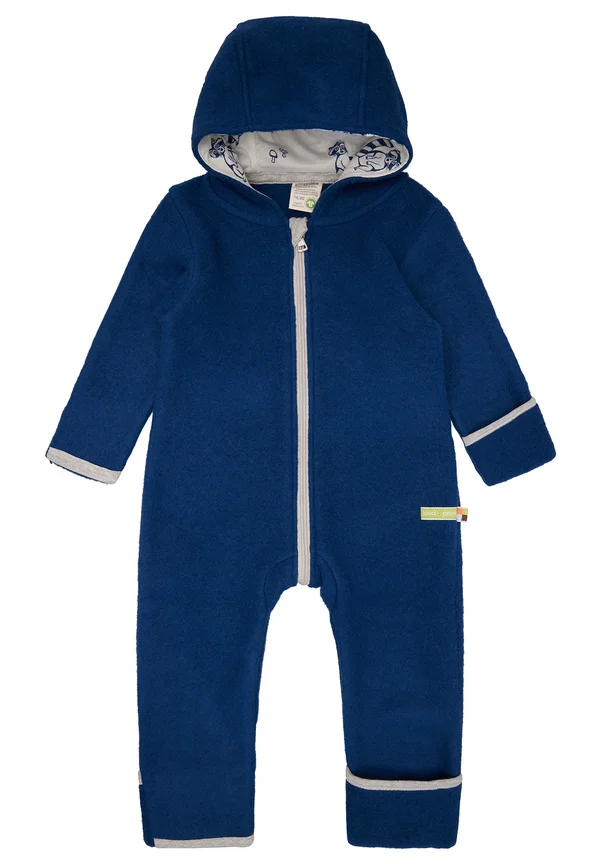 WOLLFLEECE-OVERALL - Jumpsuit - ultramarine