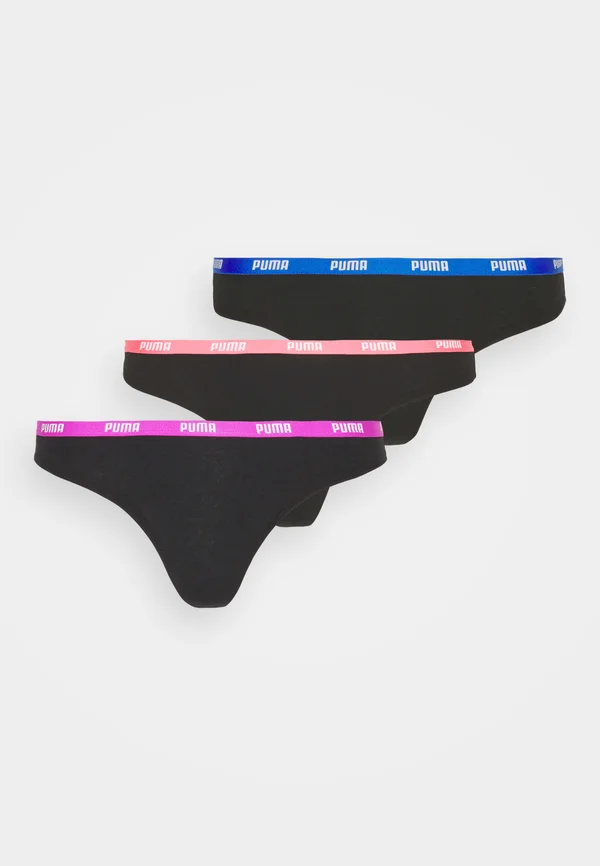 WOMEN 3 PACK - Thong - pink/orchid/blue