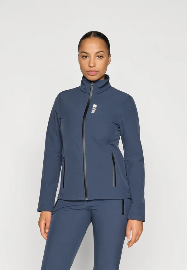 WOMENS JACKET - Soft shell jacket - navy blue