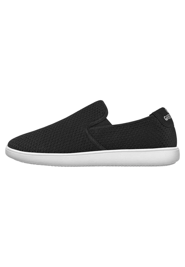 WOOD SNEAKER SLIP-ON - Slip-ons - schwarz