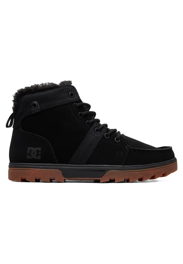 WOODLAND - Lace-up ankle boots - black/gum
