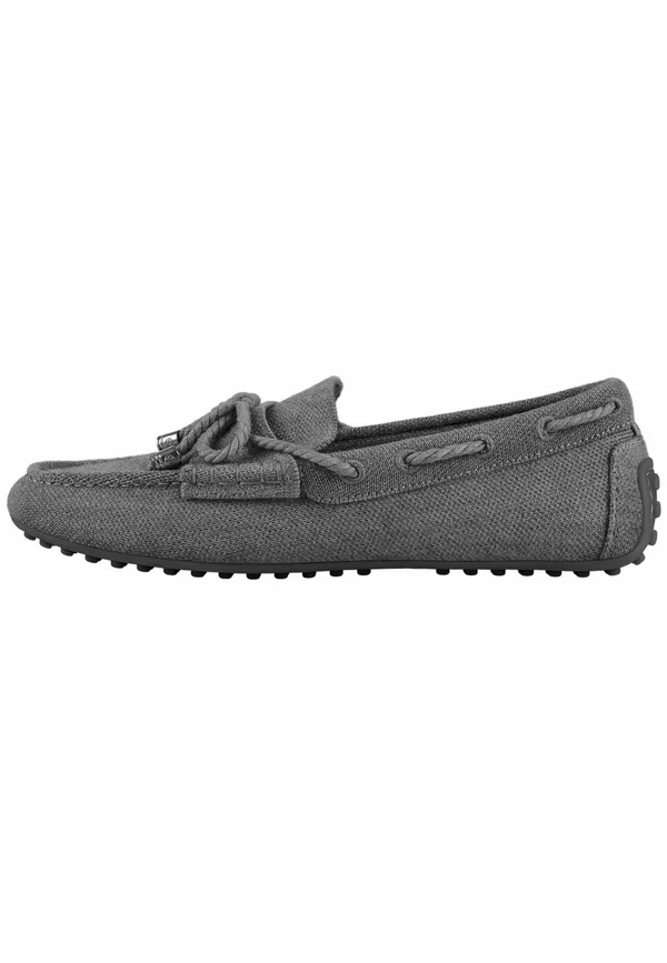WOOL LOAFER - Boat shoes - schiefer
