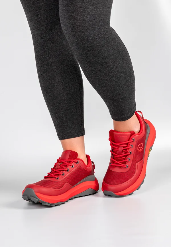 WOOL TRAIL - Trainers - flammenrot