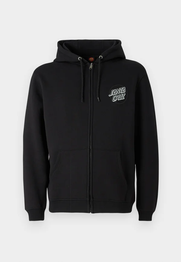 WOOTEN DUO ZIP HOOD UNISEX - Zip-up sweatshirt - black