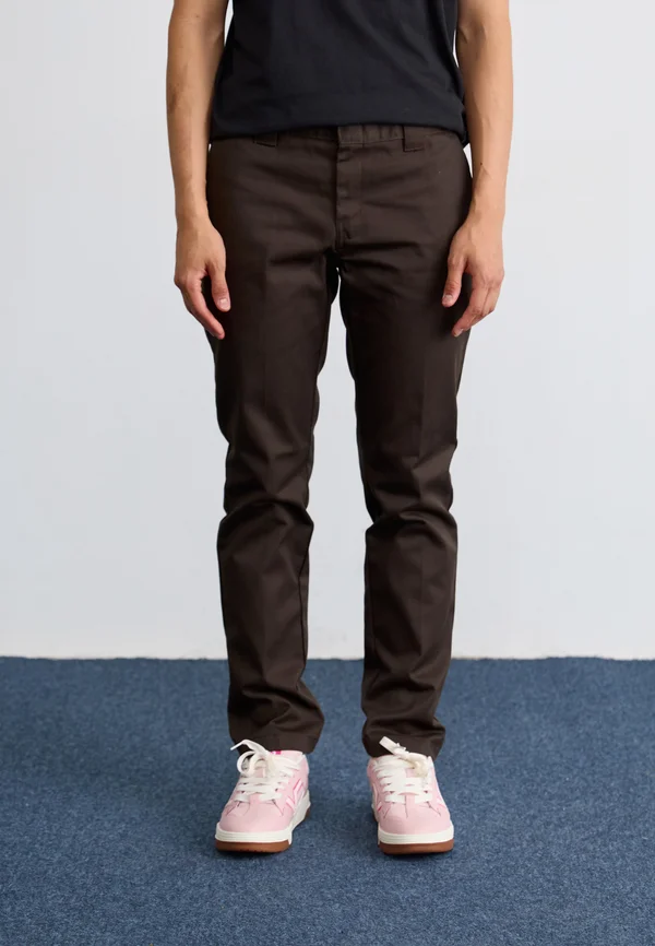 WORK PANT  - Chinos - dark brown