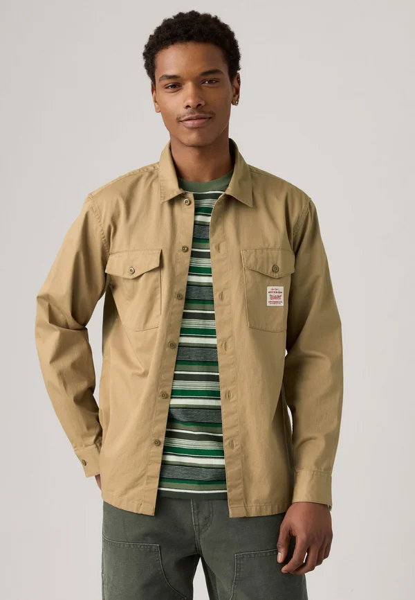 WORKER - Shirt - tiger's eye