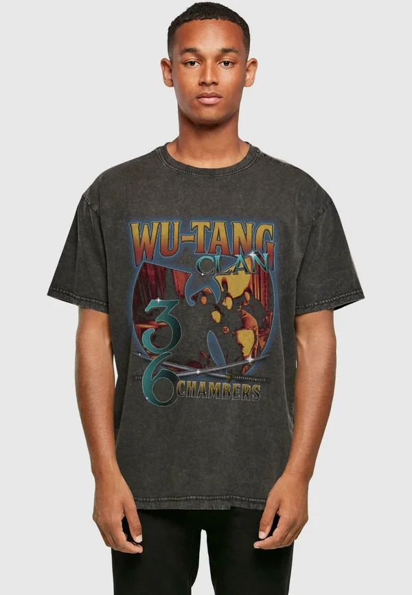 WU TANG 36 CHAMBERS ACID WAS - Print T-shirt - black