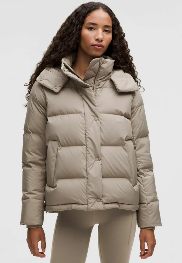 WUNDER PUFF - Down jacket - warm ash grey