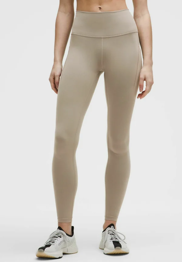 Wunder Train High-Rise Pockets 71cm - Leggings - Stockings - Warm Ash Grey