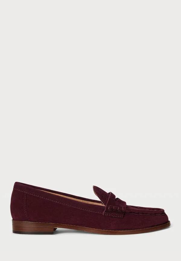 WYNNIE SUEDE LOAFER - Slip-ons - dark garnet