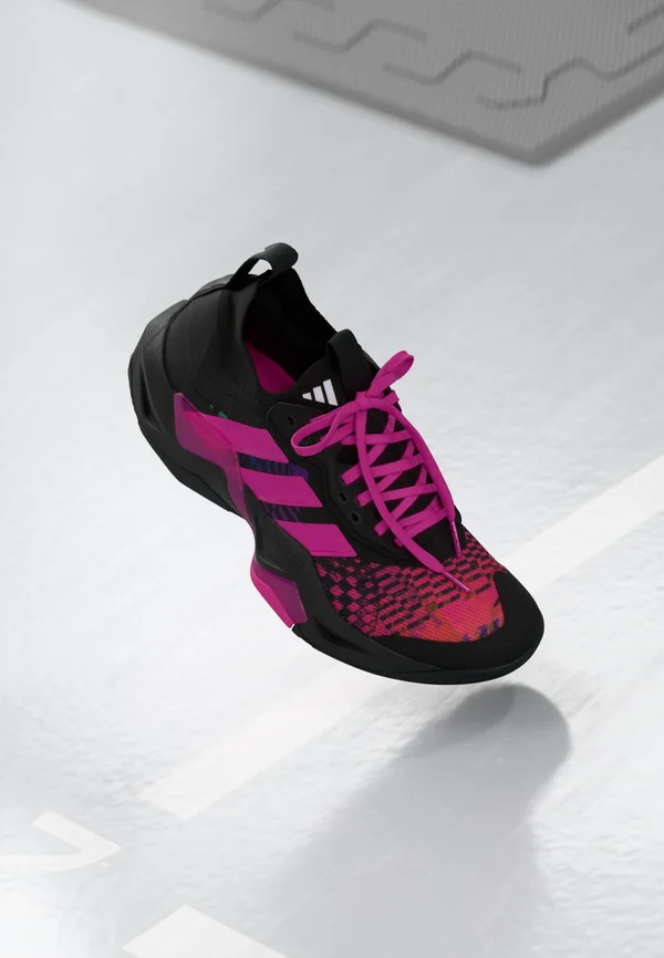 X JEREMY SCOTT PRIDE RAPIDMOVE ADV - Training shoe - footwear white/core black/lucid fuchsia
