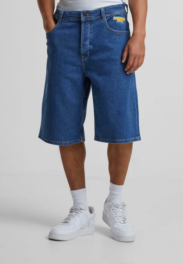 X-TRA MONSTER - Denim shorts - washedblue