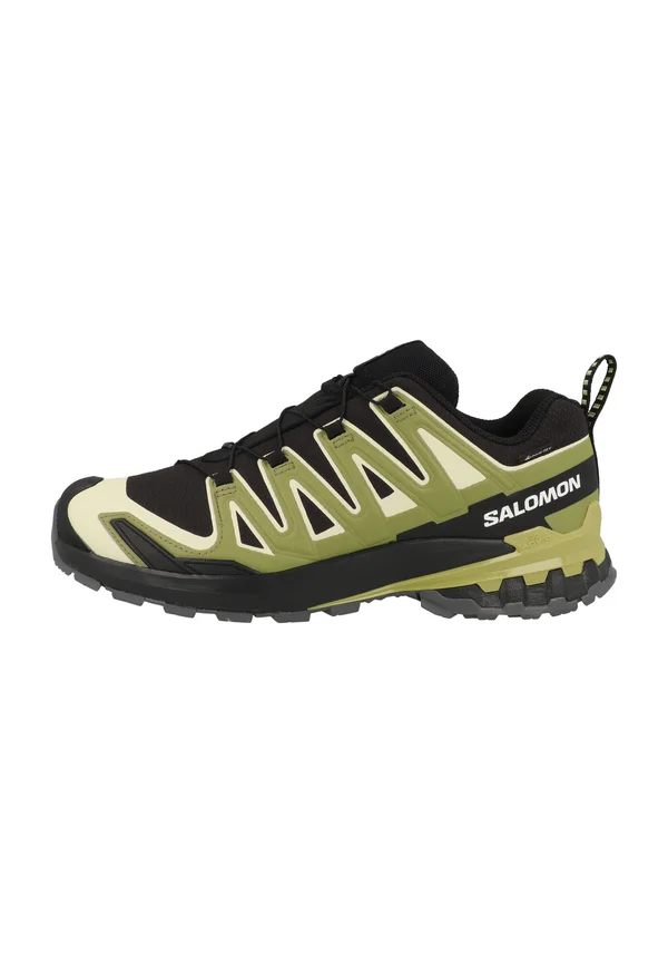 XA PRO 3D V9 GTX - Trail running shoes - black/lime cream/dark citron