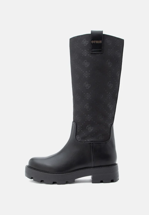 YANNIS - Platform boots - black