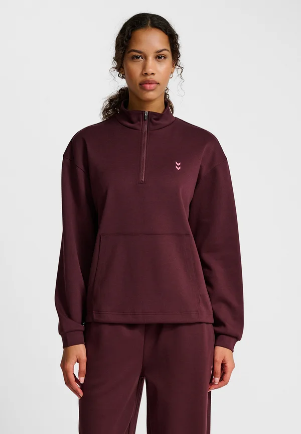 YOGA SOFT HALF - Sweatshirt - fudge