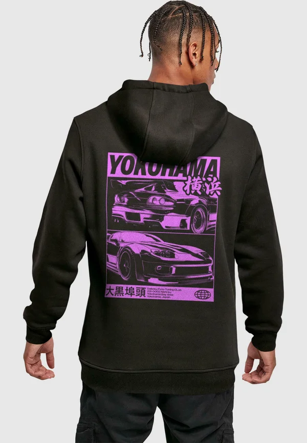 YOKOHAMA RACE - Hoodie - black