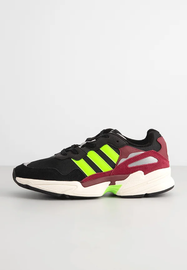 YUNG-96 - Trainers - core black/solar green/collegiate burgundy