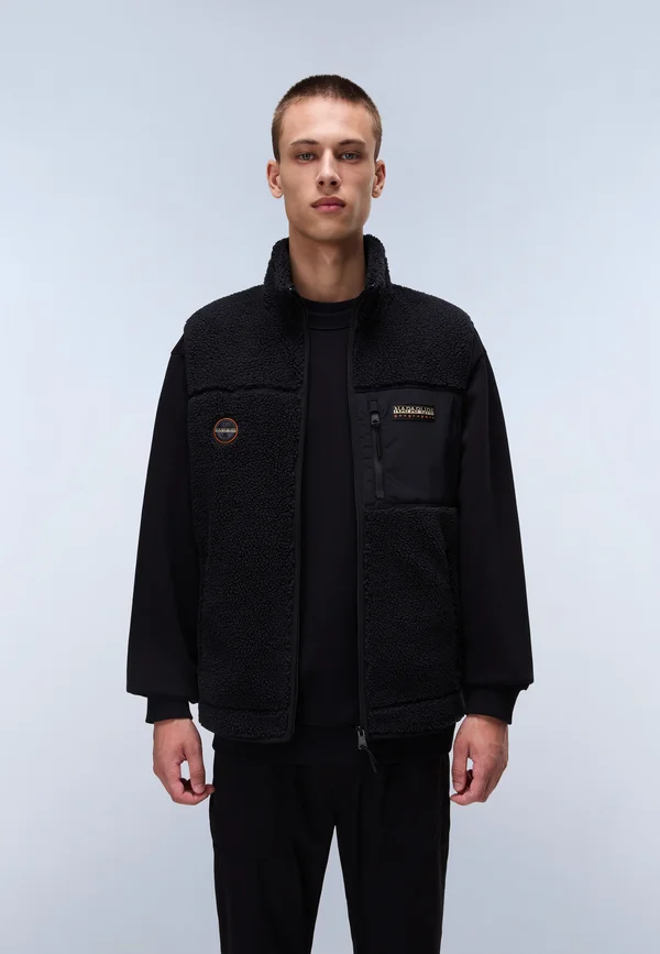 YUPIK - Waistcoat - black