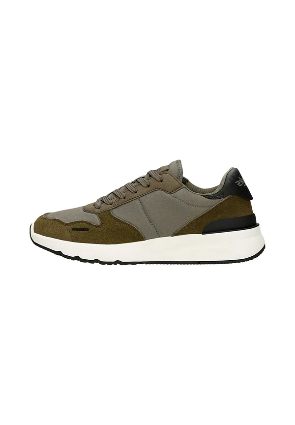 Z KONTRASTOWĄ I WSTAWKAMI  - Trainers - green