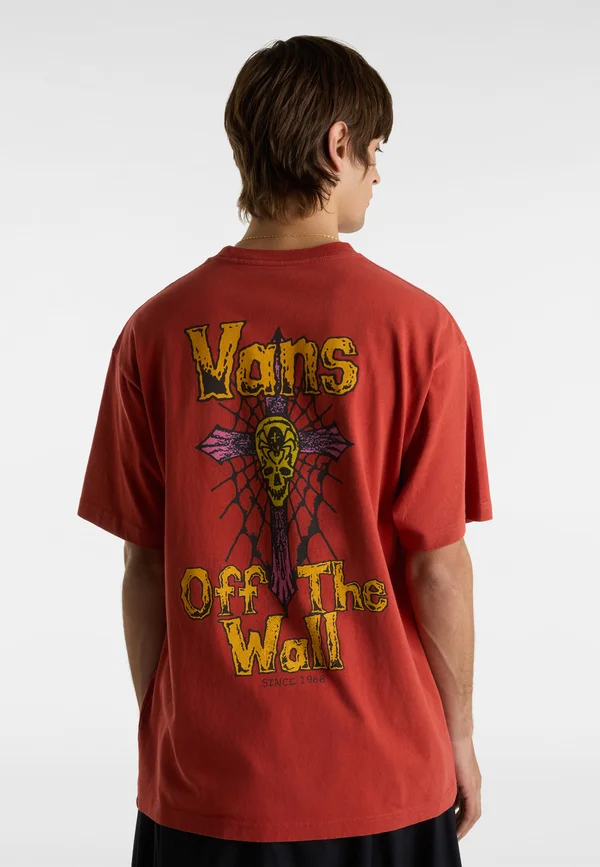 Z LEGACY LOOSE FIT - Print T-shirt - red ochre