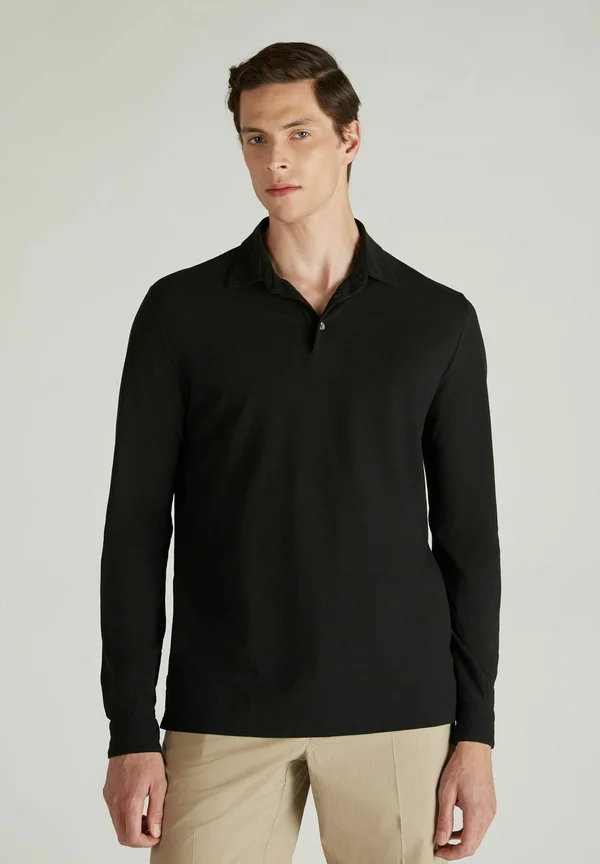 ZANONE-ICECOTTON - Long sleeved top - black