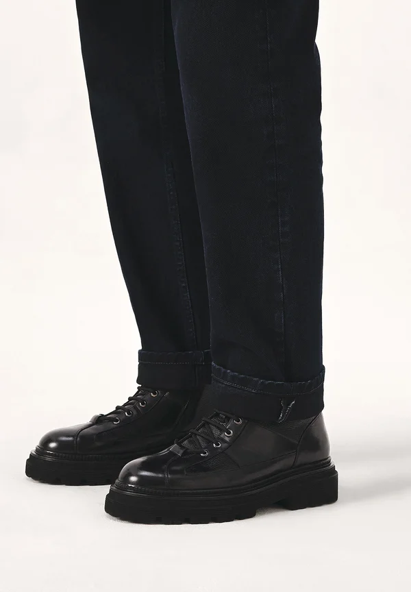 ZAPUS - Lace-up ankle boots - black