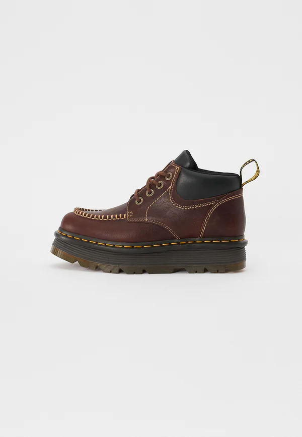 ZEBZAG CHUKKA UNISEX - Lace-up ankle boots - leather brown/black rustique/blizzard wp
