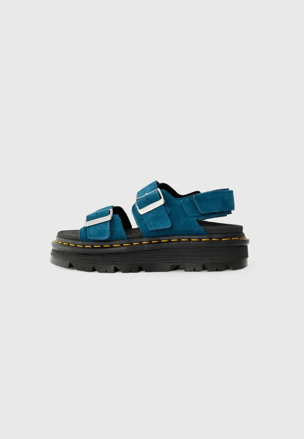 ZEBZAG - Platform sandals - neptune blue