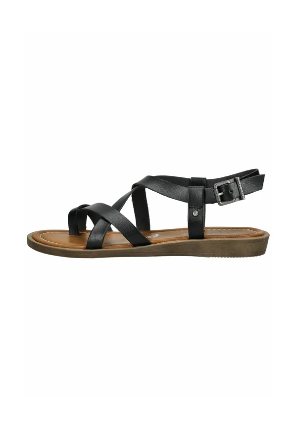 ZEHENSTEG - T-bar sandals - black