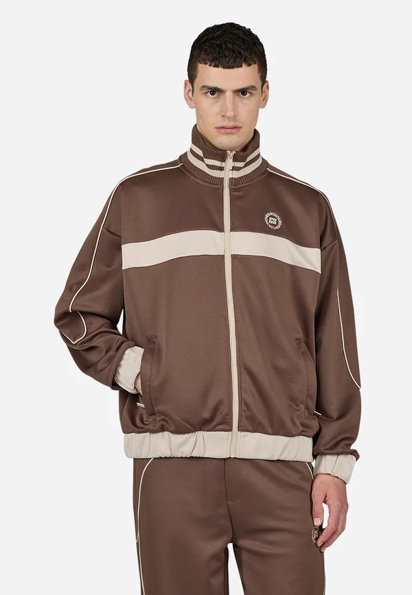 ZERNO JACKET - Zip-up sweatshirt - cozy brown